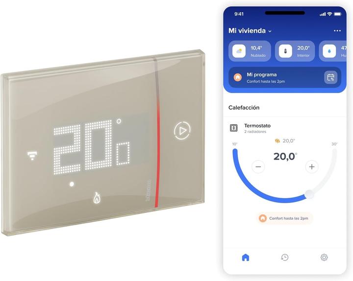 Legrand WiFi-Thermostat Smarther2 mit Fernbedienung