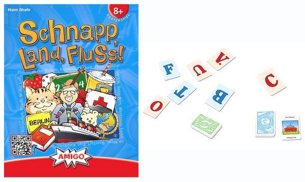 Actual product image Amigo Snap, land, river! (German)