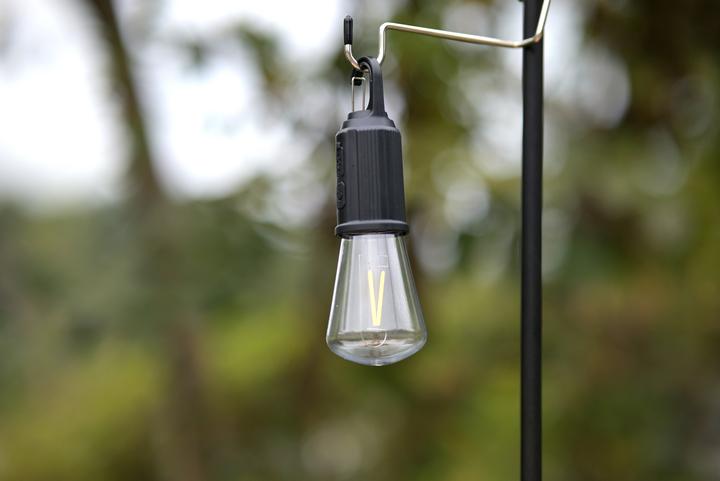 Produktbild Benson LED Campinglampe mit Clip-Haken, Akku