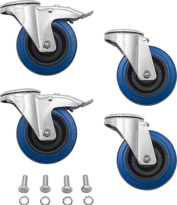 Produktbild Alutec Rädersatz zu Riffelblechboxen