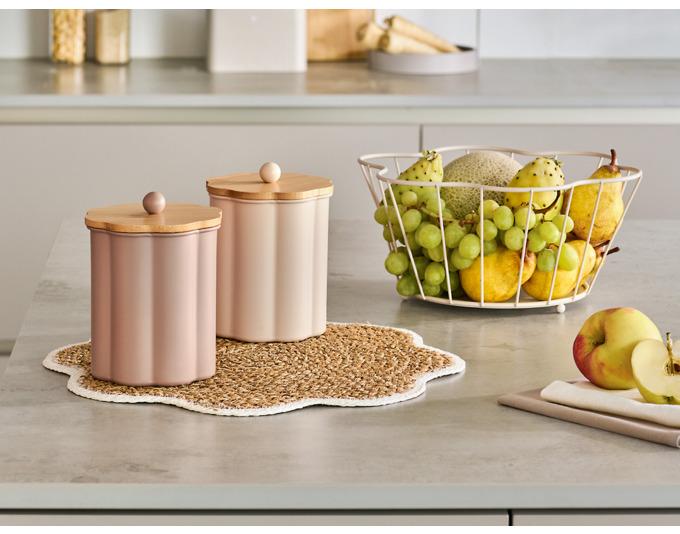 Actual product image Zeller Present Fruchtschale Metall 30x27x14 cm