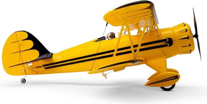 Image du produit E-Flite FLUGZEUG WACO Yellow 550mm EP BNF UMX mit AS3X & SAFE Select
