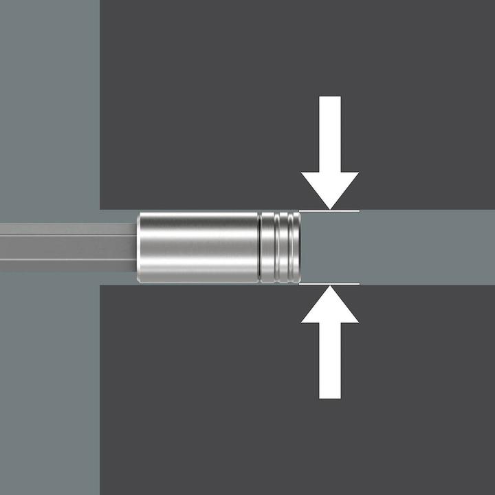 Image du produit Wera Kraftform Kompakt 27 XL Universal 1 (Croix Pozidriv PZ, Rond à six pans creux avec goupille de sécurité (TR))