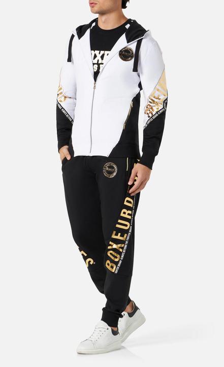 Immagine prodotto Boxeur des Rues Lettera stampata con cappuccio Full Zip (M)