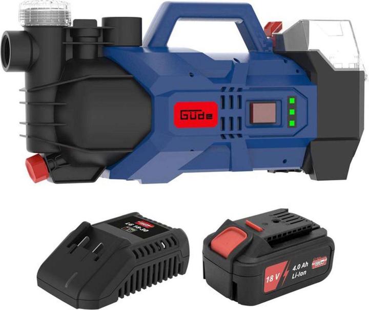 Actual product image Güde Battery Garden Pump GP 18-401-30 - 58564 (Garden pump)