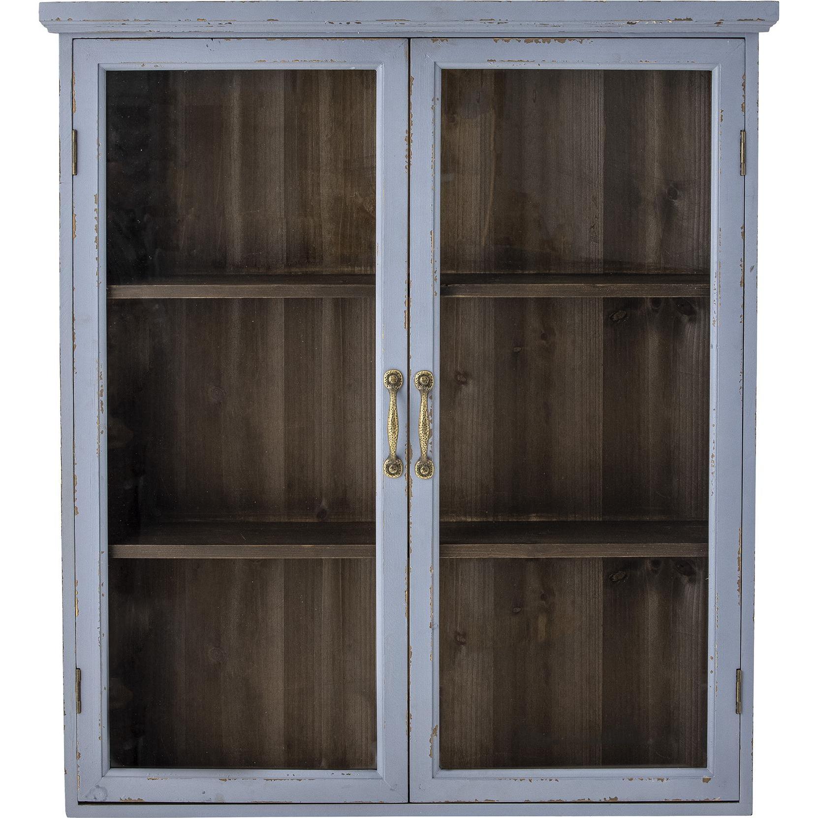 Creative Collection, Kommode + Sideboard, Hazem Cabinet, Blue, Firwood