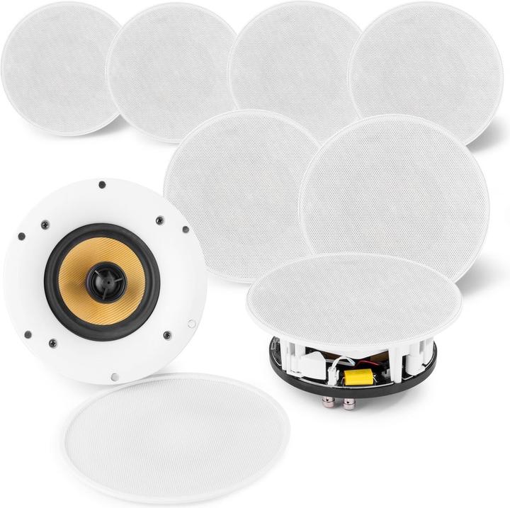 Produktbild Inventum speaker set (4x) - Power Dynamics WCS50 wifi plafondspeakers Bluetooth - 400W (Passiv, 2x 50 W)