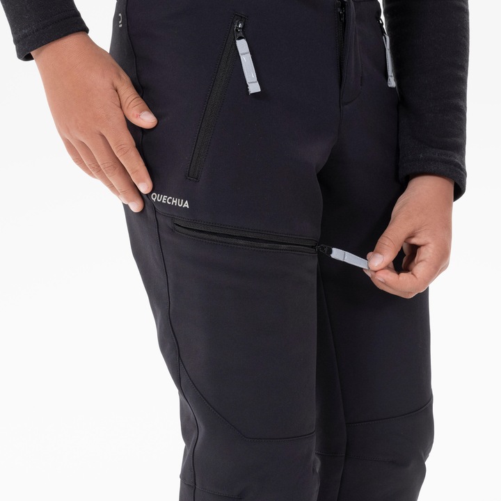 Immagine prodotto Quechua Pantaloni invernali softshell per bambini taglia 122-170 caldi per l'escursionismo - SH500 Mountain (122, 128, 134, 140, 146, 152, 158, 164, 170, 125 B, 130 B)