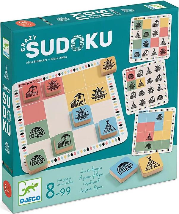 Djeco Sudoku pazzo (mult) (Francese, Inglese, Italiano, Tedesco, 1 Giocatori)
