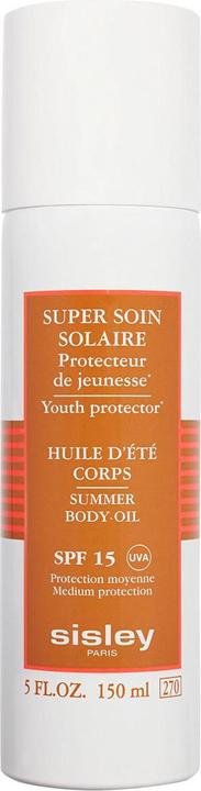 Sisley Super Soin Solaire Huile d'Été Corps SPF15 150ml (Suntan oil, SPF 15, 150 ml, 150 g)
