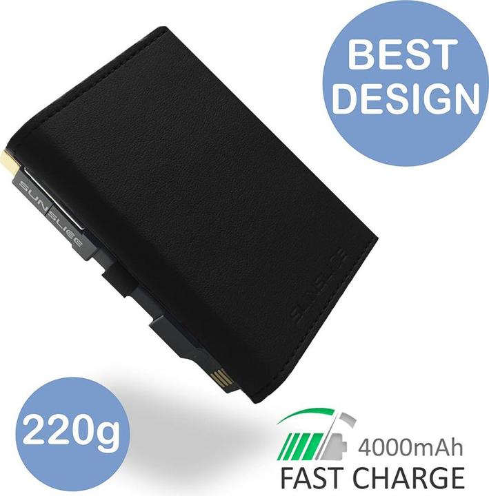 Actual product image Sunslice Portable 4W photon solar charger (4000 mAh, 4 W, 20 Wh)