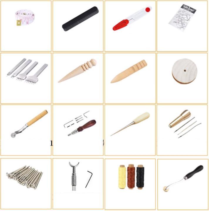 Actual product image Ueli Express 48 in 1 leather working tool set