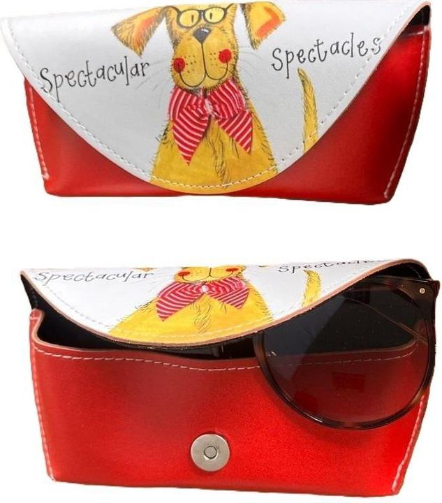 Actual product image Arpex Brillenetui GL06 Hund mit Brille