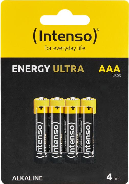 Intenso Energia Ultra (4 pz., AAA / LR03 / Micro / R03 / AM4 / MN2400 / KR03, 1250 mAh)