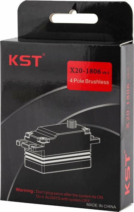 Immagine prodotto KST Servo a basso profilo X20-1806 V8.0 18 kg, 0,06 s, Brushless HV