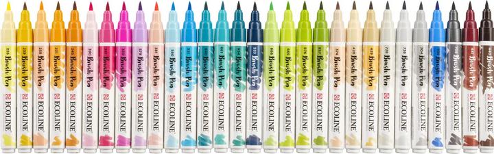 Actual product image Talens Ecoline Brush Pen Set (Multicolor, 30 x)