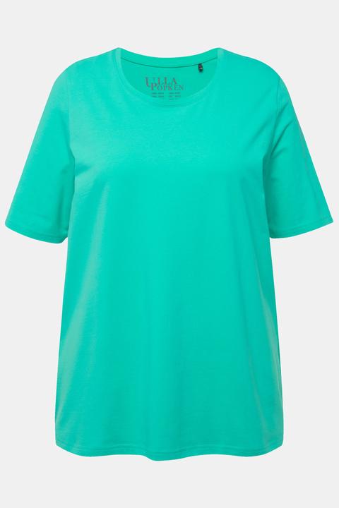 Actual product image Ulla Popken Essential Round Neck Stretch Tee (54, 56)