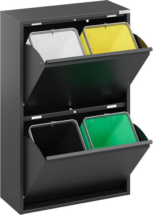 Actual product image Veehaus Küchen-Mülleimer mit Klappen (60 l)