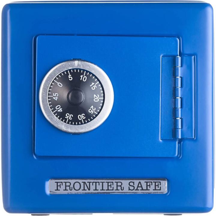 Actual product image Goki Safe metal blue