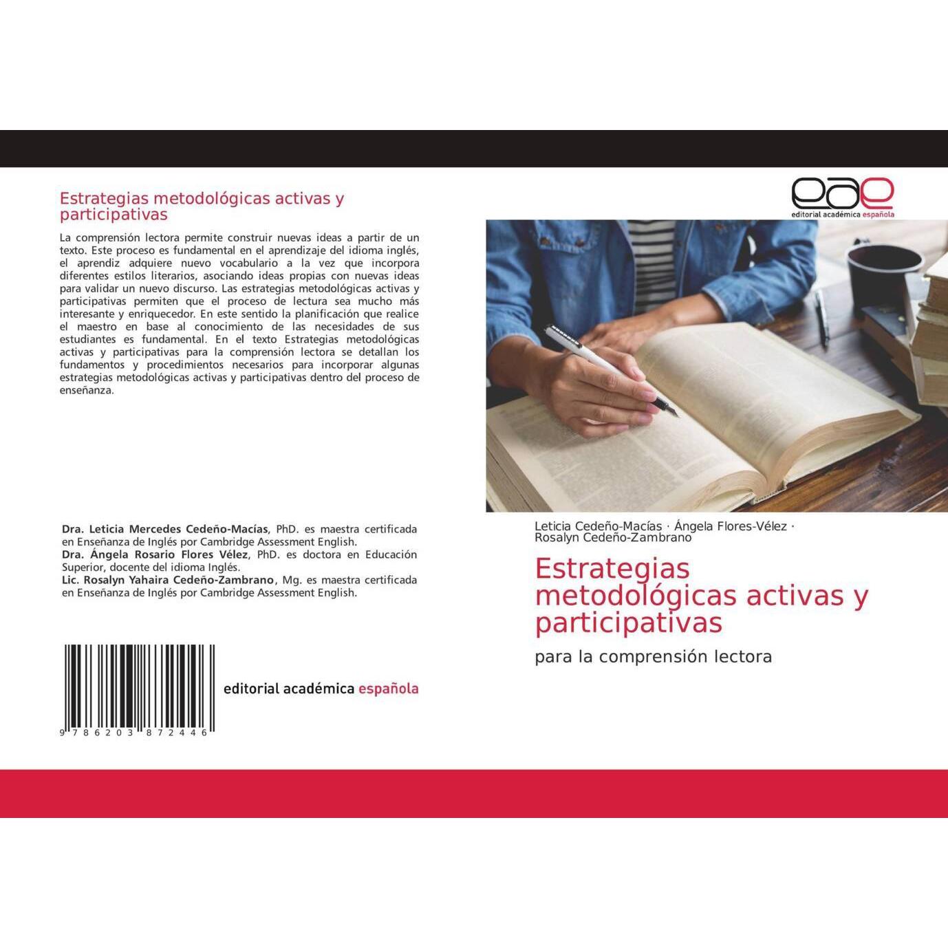 Estrategias metodológicas activas y participativas, Ratgeber von Leticia Cedeño-Macías, Ángela Flores-Vélez, Rosalyn Ced...