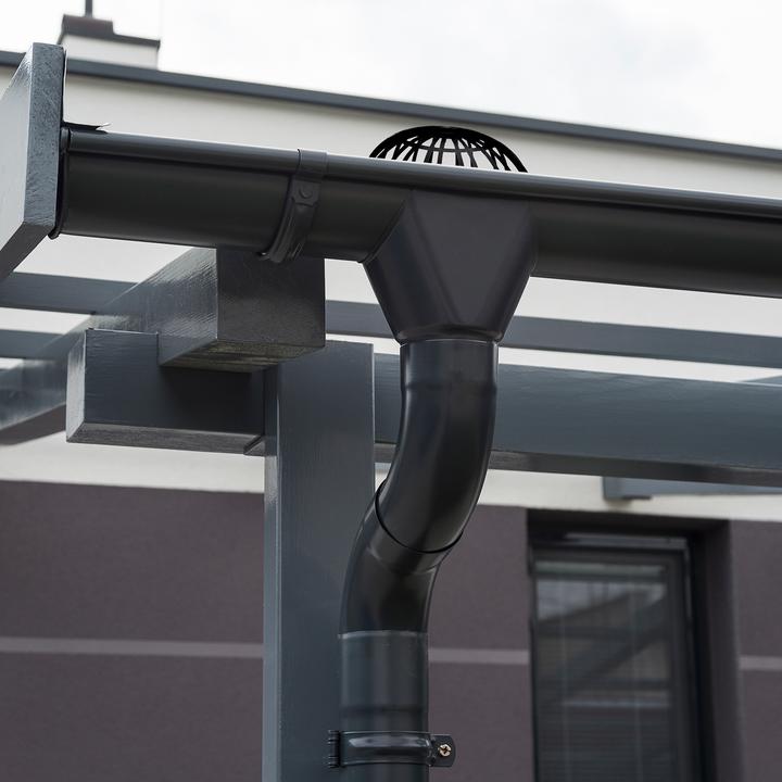 Produktbild Relaxdays Dachrinnen-Laubschutz