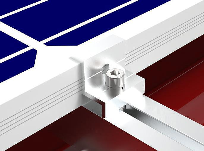 Produktbild Revolt Dachmontage-Set Solar Module, 34-teilig