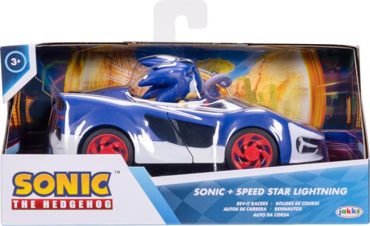 Image du produit Jakks Pacific Sonic the Hedhehog, verschiedene Fahrzeug+Figur, 7 cm