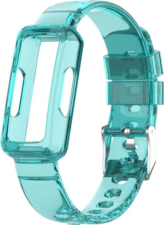 Productafbeelding Cover-Discount Fitbit Inspire 3 - Sport polsband met schermbeschermer blauw (Silicone)