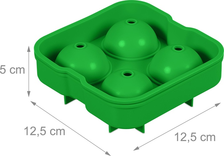 Actual product image Relaxdays 2x ice cube mould