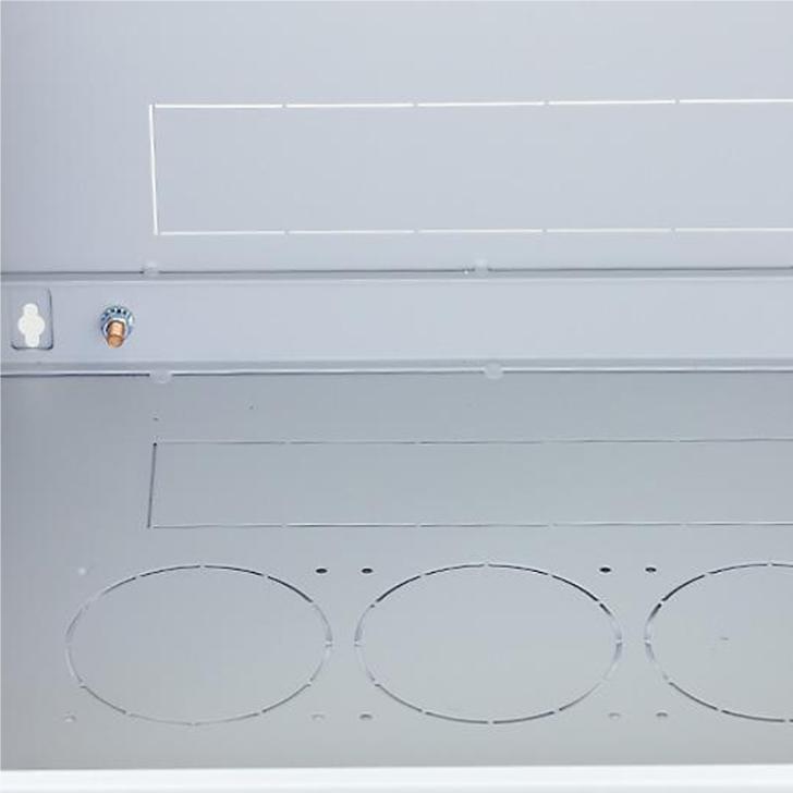 Thumbnail - Triton RUA-18-AS5-CAX-A1 - 19" Wandverteiler, 18 HE, 495 mm Tiefe (10.86 HE, 19 Zoll Rack), Serverschrank, Grau