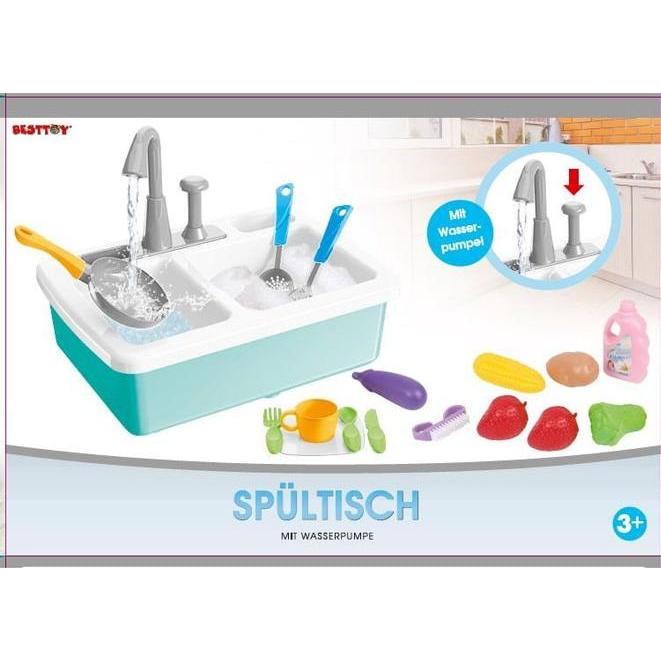Thumbnail - Besttoy Kinderspültisch mit Wasserpumpe