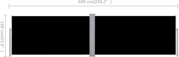 Produktbild vidaXL Garten Sichtschutz (6 m)