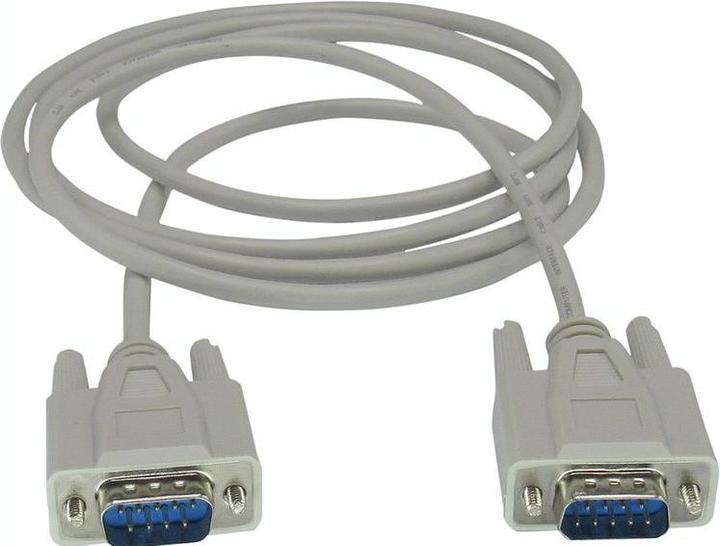 Image du produit RND Electronics Câble série D-SUB 9 broches mâle - D-SUB 9 broches mâle 1.8m Gris (1.80 m)