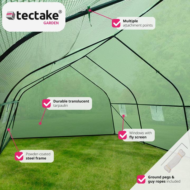 Image du produit tectake Tente en film plastique