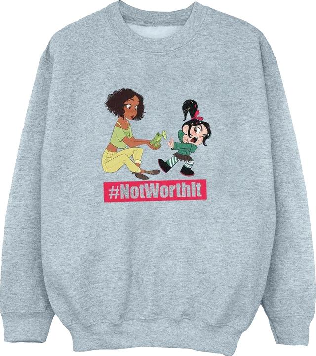 Produktbild Disney Wreck It Ralph Tiana And Vanellope Sweatshirt Mädchen (140, 146)