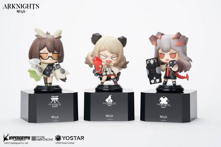 Actual product image Apex Arknights statuettes PVC Deformed Vol. 2 Set Box 12 cm