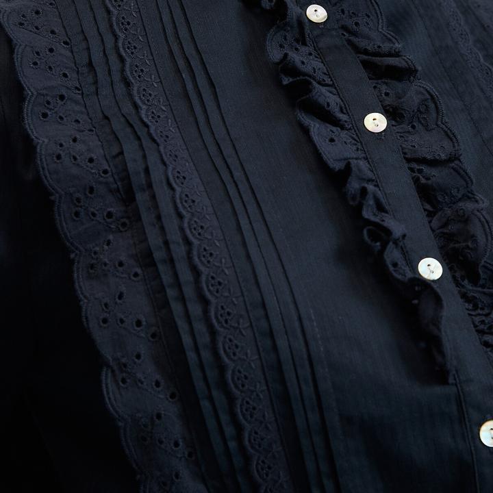 Produktbild La Redoute Collections Bluse Signature im viktorianischen Stil (36)