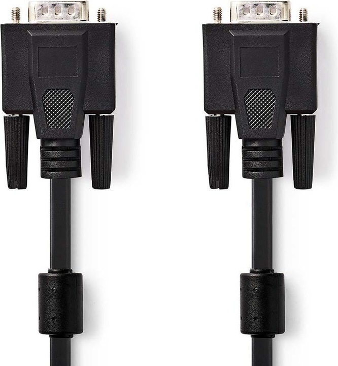 Produktbild Nedis VGA-Kabel VGA Stecker VGA Stecker Vernickelt Maximale Auflösung: 1280x768 10.0 m rund ABS Schw (10 m, VGA)