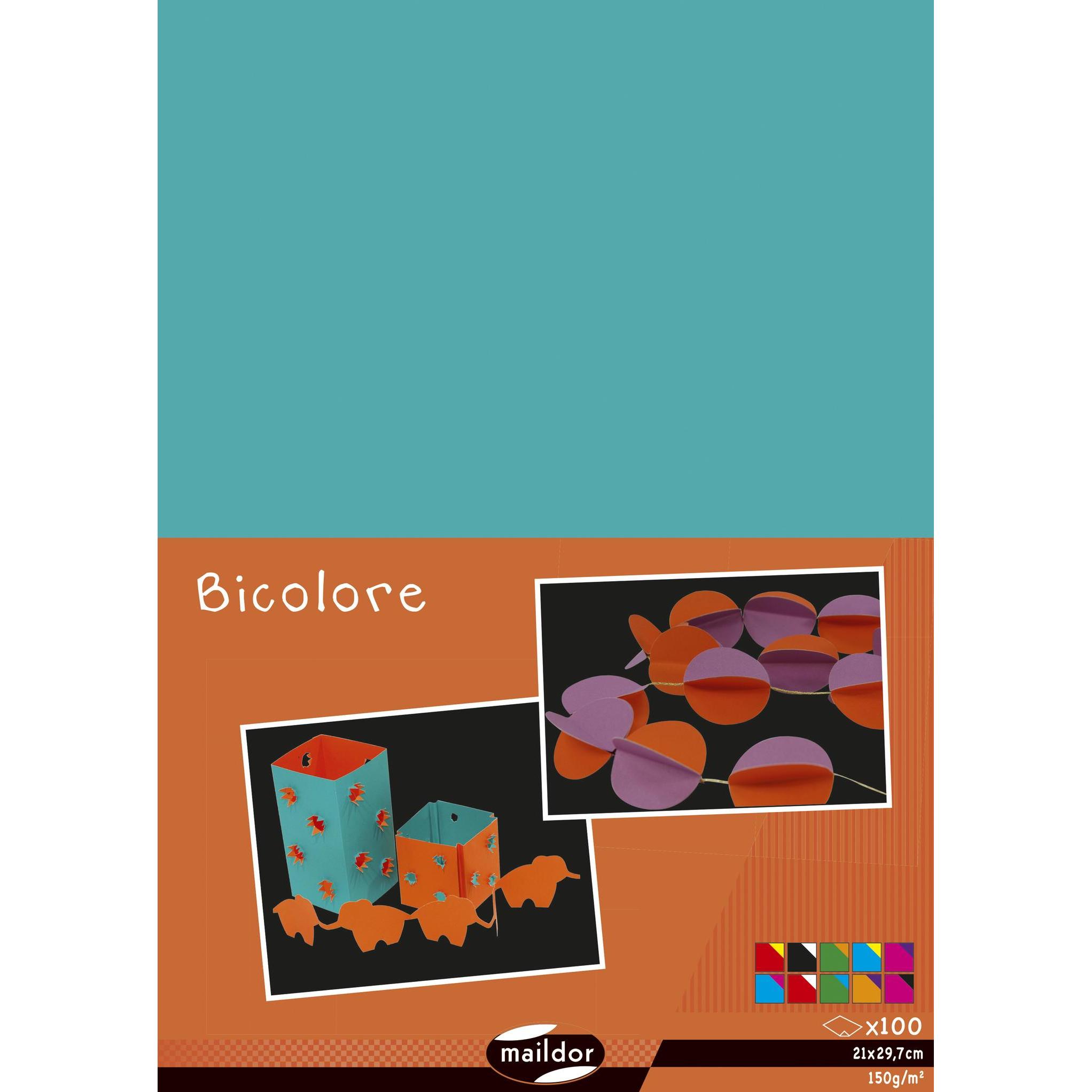 Thumbnail - Clairefontaine, Bastelpapier, Papier Bi-Color (150 g/m², 55 x)