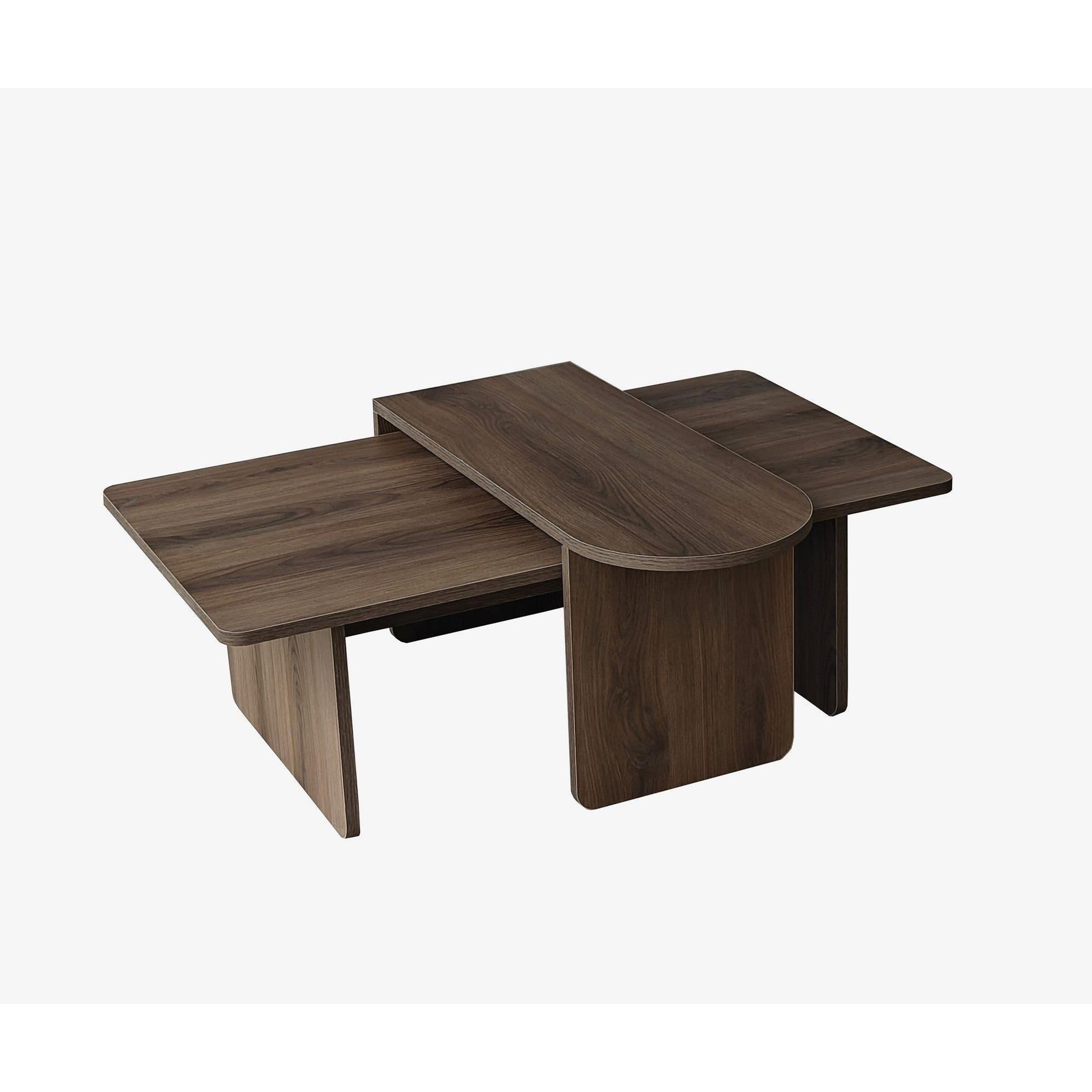 Skye Decor, Tavolino da salotto, Paris Coffee Table Set (1.05 m x 60 cm x 35 cm)