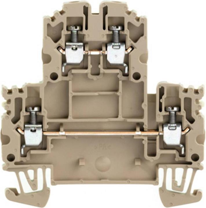 Actual product image Weidmüller WDK2.5 compact double deck terminal