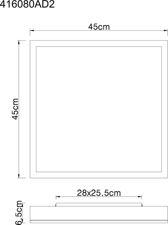 Actual product image Globo Doro (2500 lm)