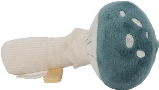 Actual product image Little Dutch Rattle mushroom Forest Friends GRS