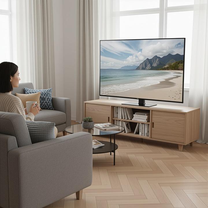 Actual product image Maclean Universal-TV-Ständer MC-1240 (40 kg, 32" - 65")