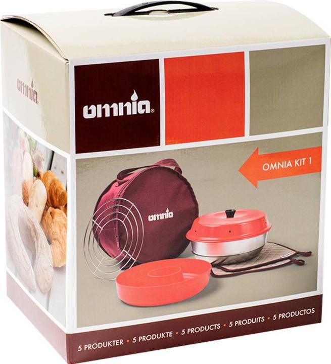 Actual product image Omnia Oven set