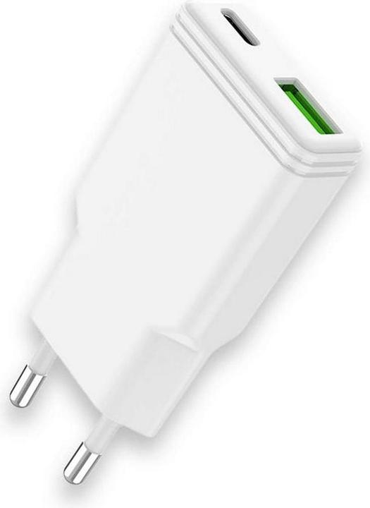Produktbild LMP Dual Port Power Adapter 30W Ultra Slim & Kabel (30 W, 2 Ports)