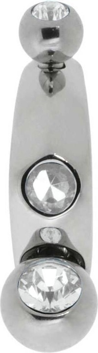 Produktbild Bijouteria Intimpiercing (Premium Kristall, Chirurgenstahl 316L, Zirkonia)