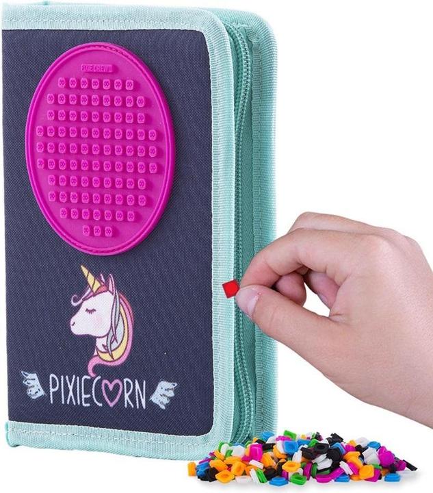 Produktbild Cosmetic Federmäppchen Schulmäppchen mit Reissverschluss, CREW, Einhorn, lila Panel