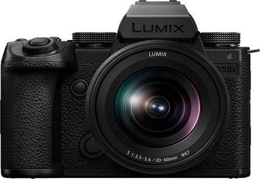 Actual product image Panasonic Lumix S5 Mark II X + S 20-60mm f3,5-5,6 + S 50mm f1,8 (20 - 60 mm, 24.20 Mpx, Full frame)