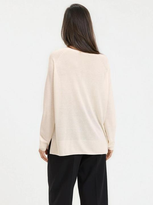 Produktbild La Redoute Collections Pullover mit Rundhalsausschnitt aus Feinstrick (L)